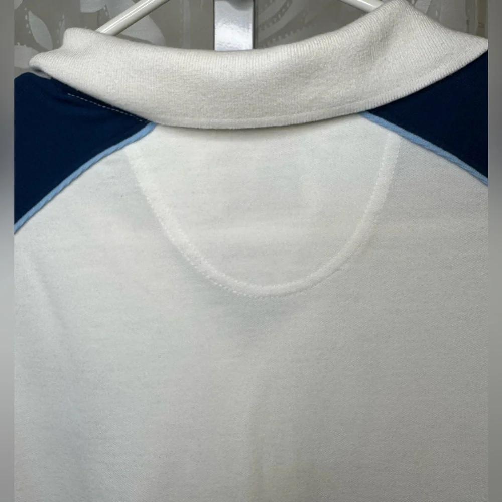 ⛳️ USGA Marshal Blue and White Polo Shirt US Open 2008 Torrey Pines Golf Logo - Picture 6 of 6